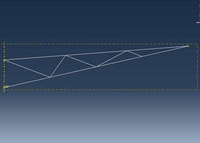 آموزش اباکوس تحلیل سازه جرثقیل با سه مقطع و پروفیل 